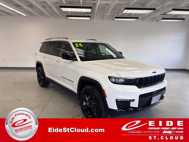 Used 2024 Jeep Grand Cherokee L Limited w/ Black Appearance Package AWD/4WD image 1