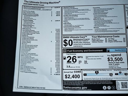 New 2026 BMW M240i Coupe w/ Premium Package image 39