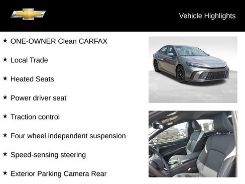 Used 2026 Toyota Camry SE w/ Convenience Package FWD image 18