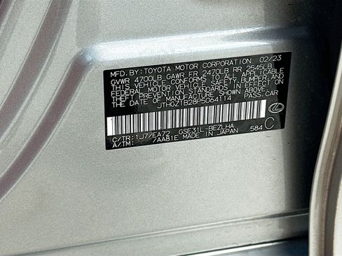 Used 2023 Lexus IS 350 F Sport w/ Memory Package RWD image 32