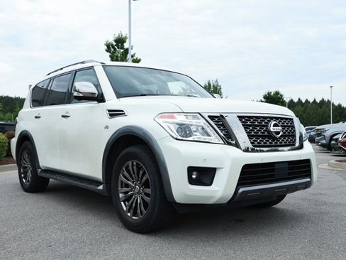 Used 2018 Nissan Armada Platinum w/ Captain Seat Package RWD image 3