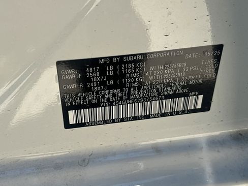 New 2025 Subaru Crosstrek 2.5i Sport w/ Popular Package #3A image 33