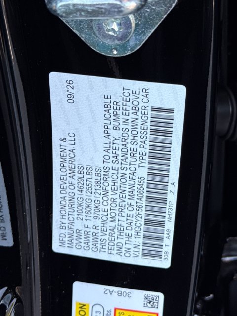 New 2026 Honda Accord Sport image 17