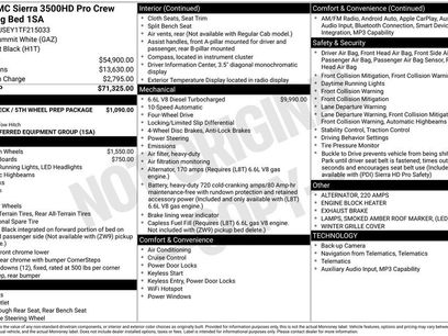 New 2026 GMC Sierra 3500 Pro