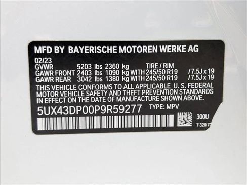 Used 2023 BMW X3 sDrive30i w/ Convenience Package RWD image 20