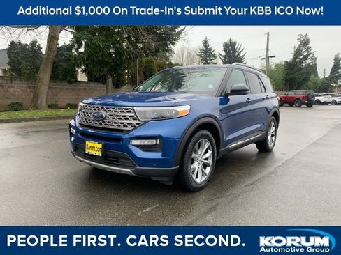 Used 2020 Ford Explorer Limited w/ Class III Trailer Tow Package image 1