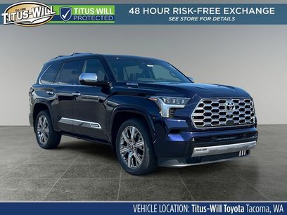 New 2026 Toyota Sequoia Capstone