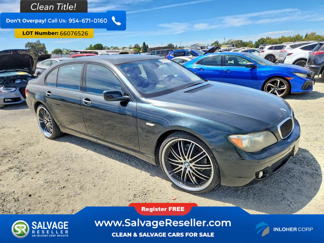 Used 2008 BMW 750Li RWD image 5