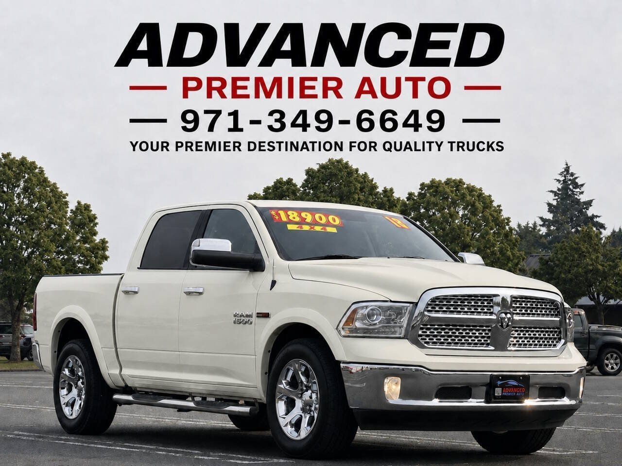 Used 2018 RAM 1500 Laramie AWD/4WD image 1
