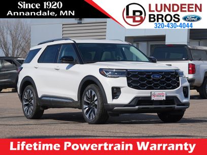 New 2026 Ford Explorer Platinum w/ LUX Leather Package