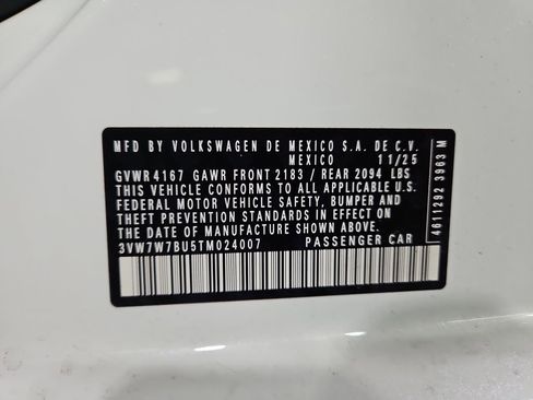 New 2026 Volkswagen Jetta SE image 27