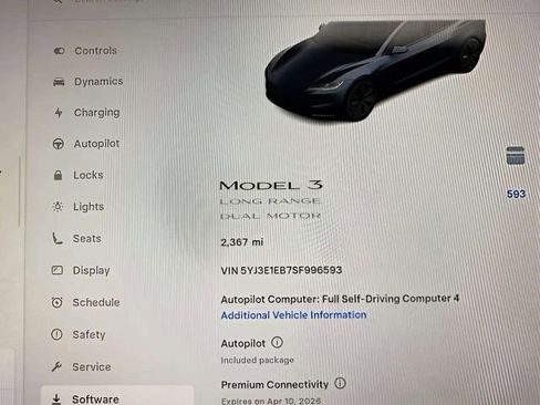 Used 2025 Tesla Model 3 Long Range AWD/4WD image 49