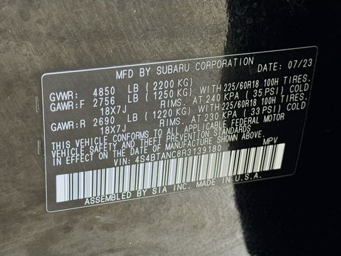 Certified 2024 Subaru Outback Limited image 30