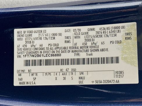 Used 2020 Ford F250 King Ranch w/ King Ranch Ultimate Package AWD/4WD image 40