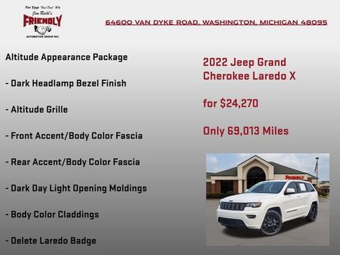Used 2022 Jeep Grand Cherokee Laredo X RWD image 15