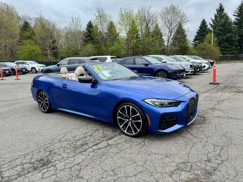 Used 2021 BMW M440i Convertible w/ Premium Package RWD image 8