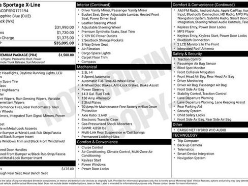 Used 2024 Kia Sportage X-Line w/ X-Line Premium Package image 19