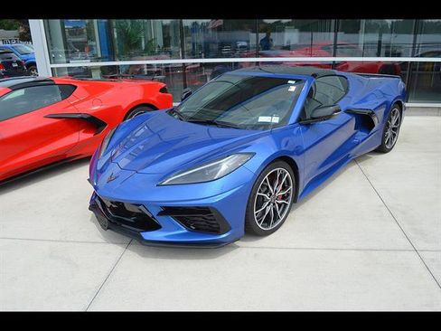 Used 2023 Chevrolet Corvette Stingray Preferred Cpe w/ Body-Color Dual Roof Package RWD image 1