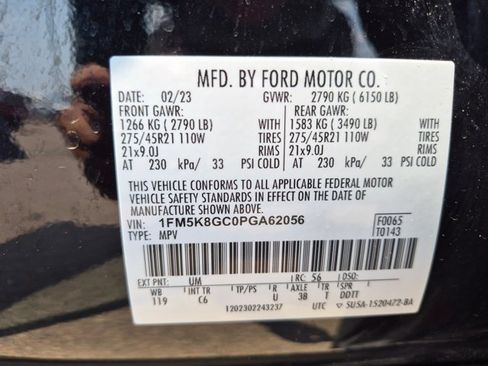Certified 2023 Ford Explorer ST w/ Equipment Group 401A AWD/4WD image 21