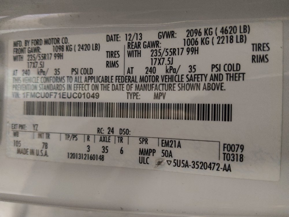 Used 2014 Ford Escape S FWD image 33