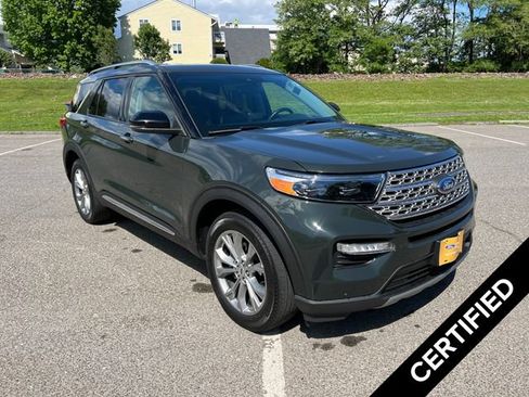 Certified 2023 Ford Explorer Limited w/ Limited Technology Package AWD/4WD image 1