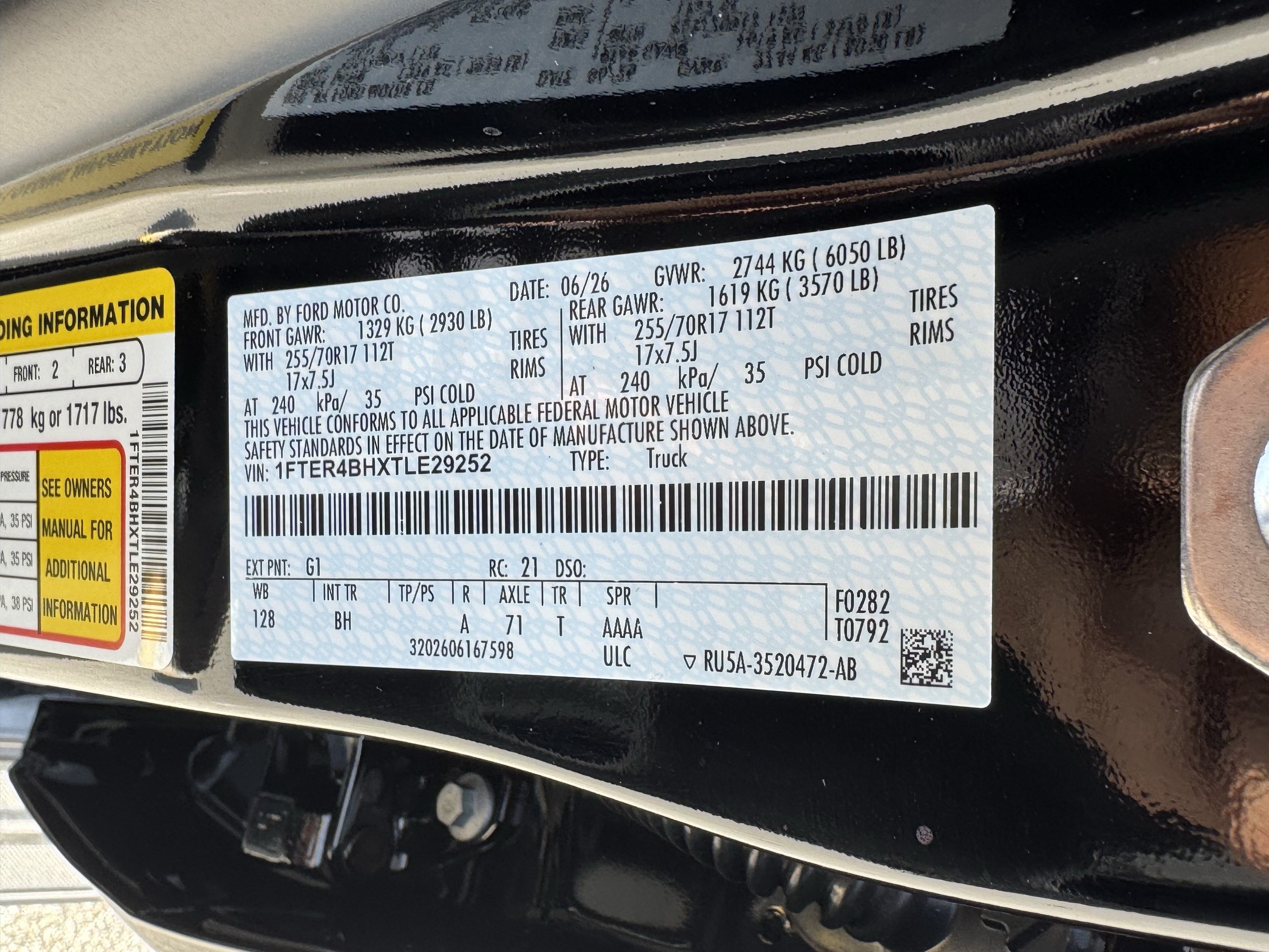 New 2026 Ford Ranger XL RWD image 35