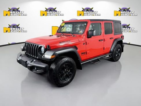 Used 2021 Jeep Wrangler Unlimited Sport AWD/4WD image 1