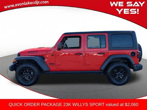 Used 2022 Jeep Wrangler Unlimited Sport image 3