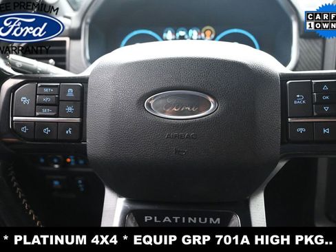 Used 2022 Ford F150 Platinum w/ Equipment Group 701A High AWD/4WD image 20