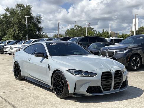 Used 2022 BMW M4 Competition w/ Executive Package RWD image 1
