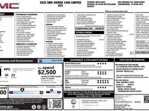 Used 2022 GMC Sierra 1500 AT4 w/ AT4 Premium Package image 16