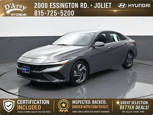 Certified 2025 Hyundai Elantra Limited w/ Cargo Package FWD image 1