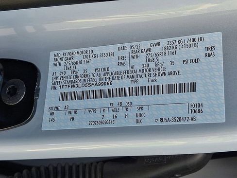 Certified 2025 Ford F150 XLT w/ Equipment Group 302A MID AWD/4WD image 29