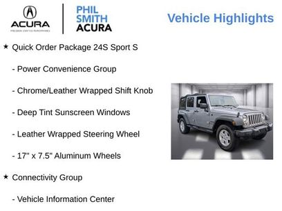 Used 2018 Jeep Wrangler Unlimited Sport S