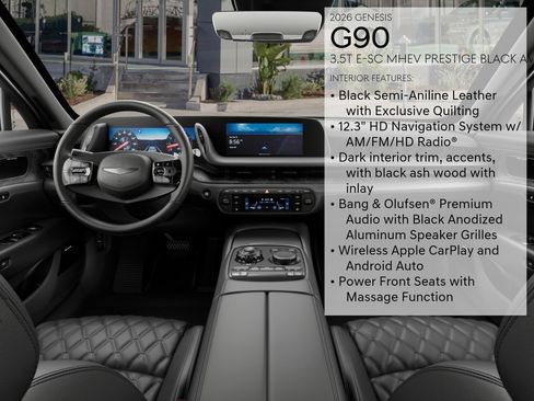 New 2026 Genesis G90 3.5T Prestige AWD/4WD image 21