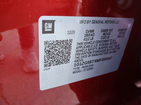 Used 2021 Chevrolet Malibu RS image 60