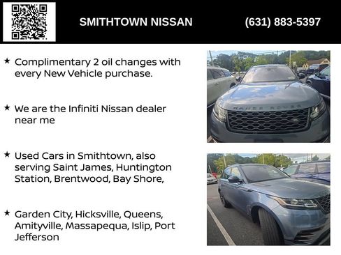 Used 2019 Land Rover Range Rover Velar R-Dynamic SE AWD/4WD image 3