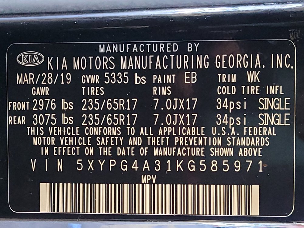 Used 2019 Kia Sorento L FWD image 33