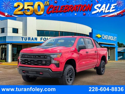 New 2026 Chevrolet Silverado 1500 Custom Trail Boss AWD/4WD image 1
