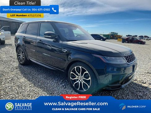 Used 2019 Land Rover Range Rover Sport HSE AWD/4WD image 5