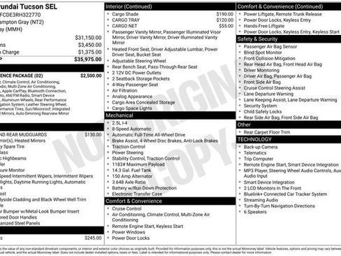 Used 2024 Hyundai Tucson SEL w/ Convenience Package AWD/4WD image 10