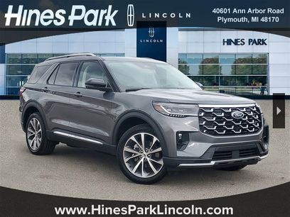 Used 2025 Ford Explorer Platinum w/ Ultimate Package