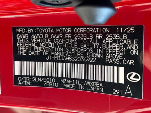 New 2025 Lexus UX 300h UX 300h F SPORT Design image 23