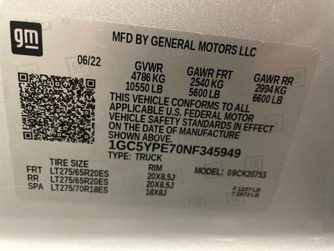 Used 2022 Chevrolet Silverado 2500 LTZ w/ LTZ Premium Package image 28