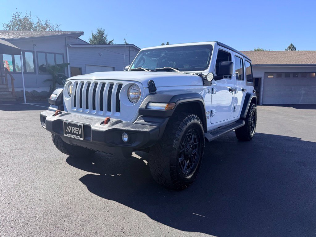 Used 2018 Jeep Wrangler Unlimited Sport w/ Technology Group AWD/4WD image 1