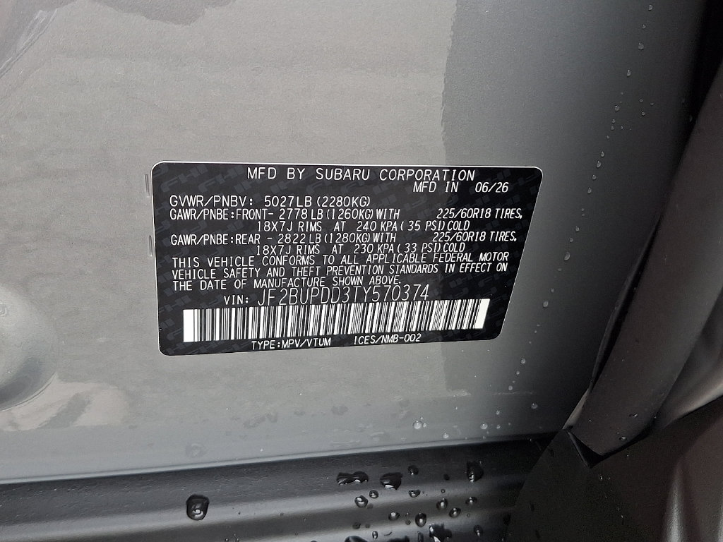 New 2026 Subaru Outback Limited AWD/4WD image 15