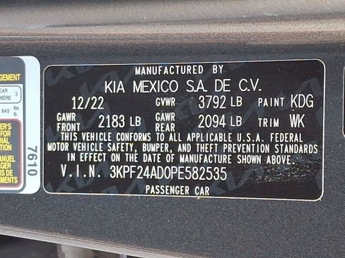 Used 2023 Kia Forte LXS w/ LXS Technology Package FWD image 27