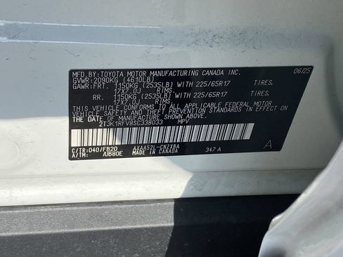 Certified 2025 Toyota RAV4 LE FWD image 13