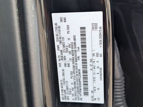 Used 2023 Ford F150 Limited image 56