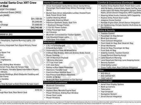 New 2026 Hyundai Santa Cruz XRT image 28